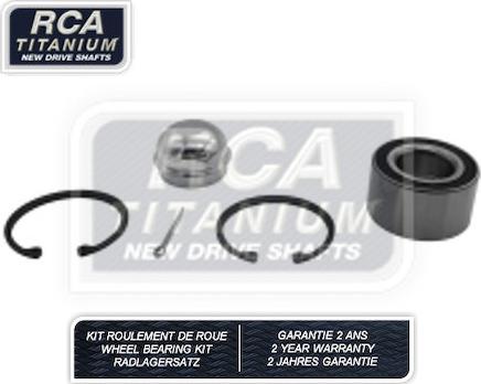 RCA France RCAK1099 - Kit de roulements de roue droxauto.com