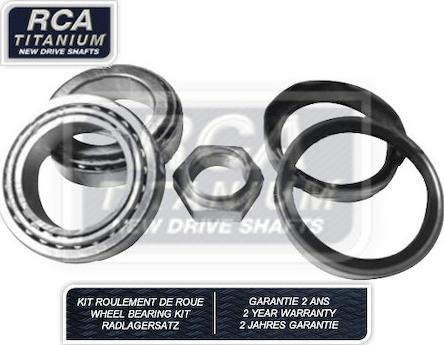 RCA France RCAK1019 - Kit de roulements de roue droxauto.com