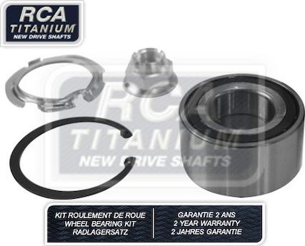 RCA France RCAK1010 - Kit de roulements de roue droxauto.com