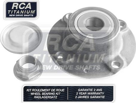 RCA France RCAK1075 - Kit de roulements de roue droxauto.com