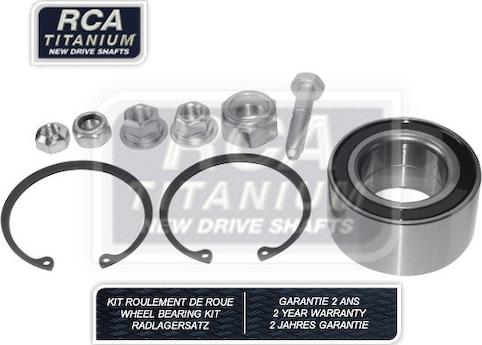 RCA France RCAK1073 - Kit de roulements de roue droxauto.com