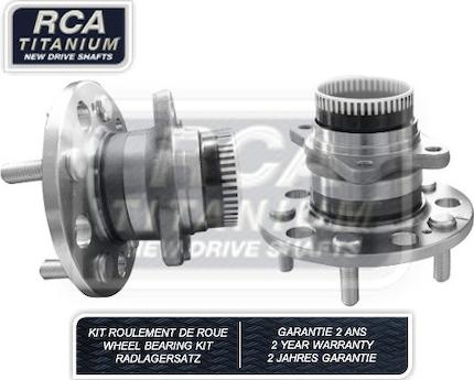 RCA France RCAK1167 - Kit de roulements de roue droxauto.com