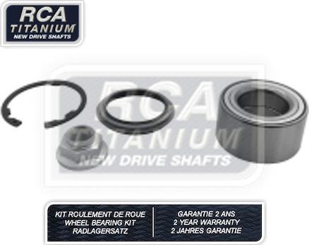 RCA France RCAK1180 - Kit de roulements de roue droxauto.com