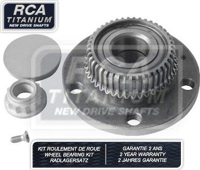 RCA France RCAK1138 - Kit de roulements de roue droxauto.com
