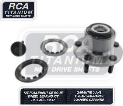 RCA France RCAK1171 - Kit de roulements de roue droxauto.com