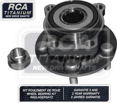 RCA France RCAK1399 - Kit de roulements de roue droxauto.com