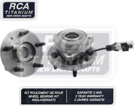 RCA France RCAK1368 - Kit de roulements de roue droxauto.com