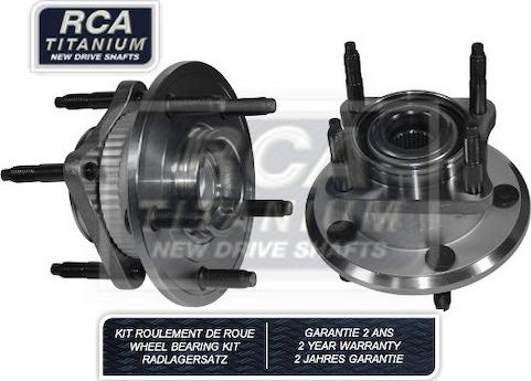 RCA France RCAK1374 - Kit de roulements de roue droxauto.com
