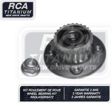 RCA France RCAK1375 - Kit de roulements de roue droxauto.com