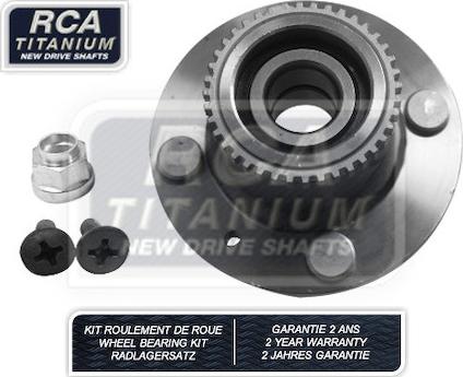 RCA France RCAK1373 - Kit de roulements de roue droxauto.com