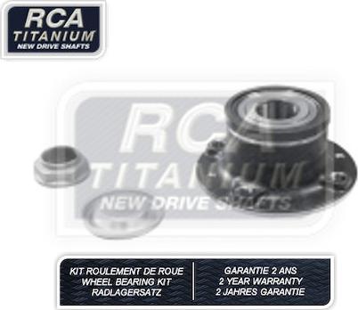 RCA France RCAK1249 - Kit de roulements de roue droxauto.com