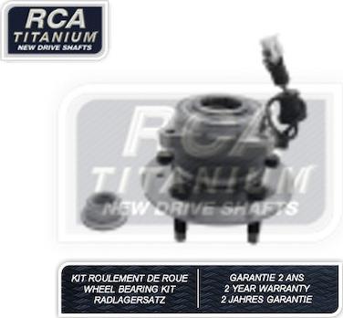 RCA France RCAK1240 - Kit de roulements de roue droxauto.com