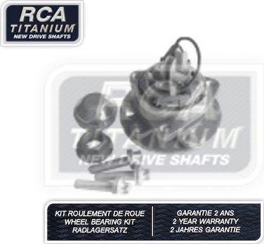 RCA France RCAK1241 - Kit de roulements de roue droxauto.com