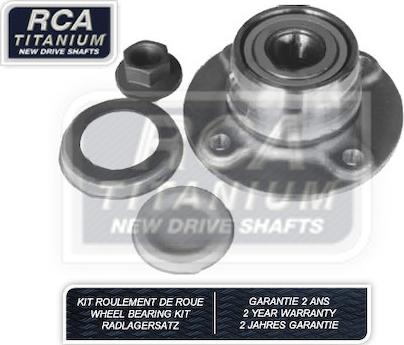 RCA France RCAK1250 - Kit de roulements de roue droxauto.com
