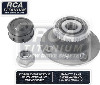RCA France RCAK1274 - Kit de roulements de roue droxauto.com