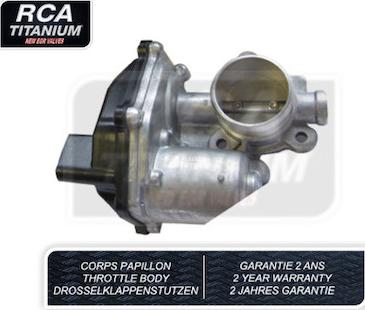 RCA France RCAPAP01 - Corps papillon droxauto.com