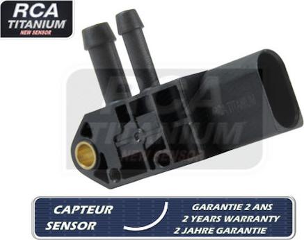 RCA France RCAR09 - Capteur, pression des gaz échappement droxauto.com