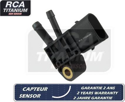 RCA France RCAR01 - Capteur, pression des gaz échappement droxauto.com
