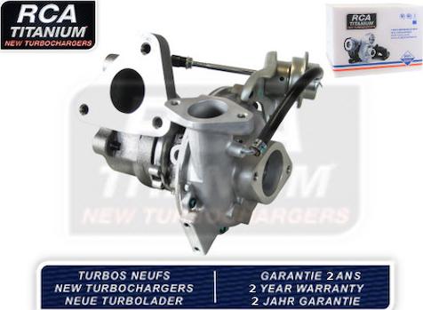 RCA France RCARHF4VN4X - Turbocompresseur, suralimentation droxauto.com