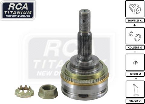 RCA France TO22A - Jeu de joints, arbre de transmission droxauto.com