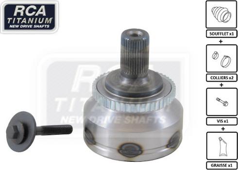 RCA France VO112A - Jeu de joints, arbre de transmission droxauto.com