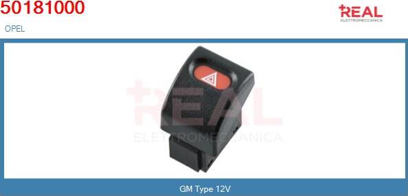 REAL 50481000BN - Interrupteur d'allumage / de démarreur droxauto.com