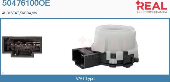 REAL 50476100OE - Interrupteur d'allumage / de démarreur droxauto.com