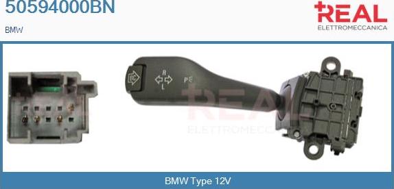 REAL 50594000BN - Commutateur de colonne de direction droxauto.com
