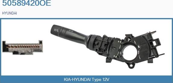 REAL 50589420OE - Commutateur de colonne de direction droxauto.com