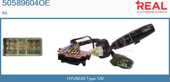 REAL 50589604OE - Commutateur de colonne de direction droxauto.com