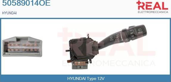 REAL 50589014OE - Commutateur de colonne de direction droxauto.com