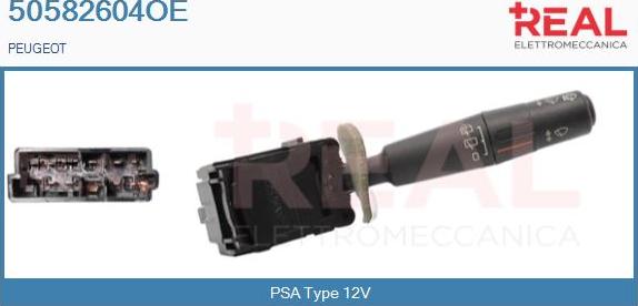 REAL 50582604OE - Commutateur de colonne de direction droxauto.com