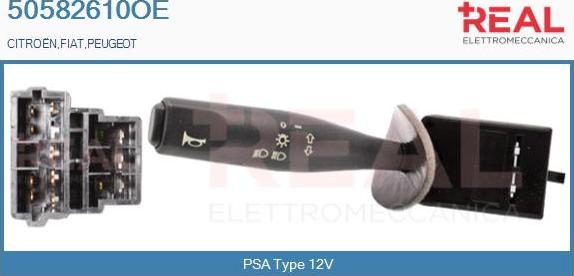 REAL 50582610OE - Commutateur de colonne de direction droxauto.com