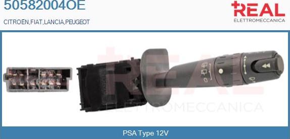 REAL 50582004OE - Commutateur de colonne de direction droxauto.com