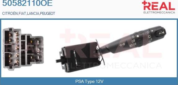 REAL 50582110OE - Commutateur de colonne de direction droxauto.com