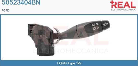 REAL 50523404BN - Commutateur de colonne de direction droxauto.com