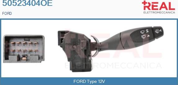 REAL 50523404OE - Commutateur de colonne de direction droxauto.com