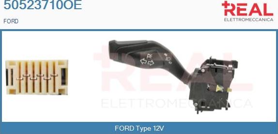 REAL 50523710OE - Commutateur de colonne de direction droxauto.com