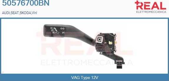 REAL 50576700BN - Commutateur de colonne de direction droxauto.com