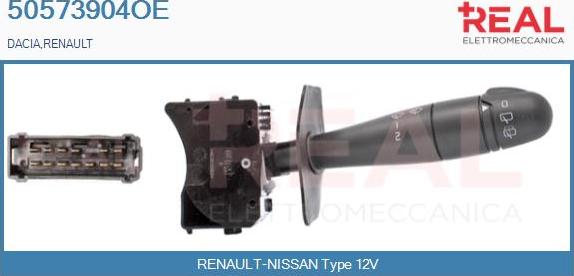 REAL 50573904OE - Commutateur de colonne de direction droxauto.com