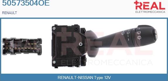 REAL 50573504OE - Commutateur de colonne de direction droxauto.com