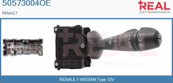 REAL 50573004OE - Commutateur de colonne de direction droxauto.com