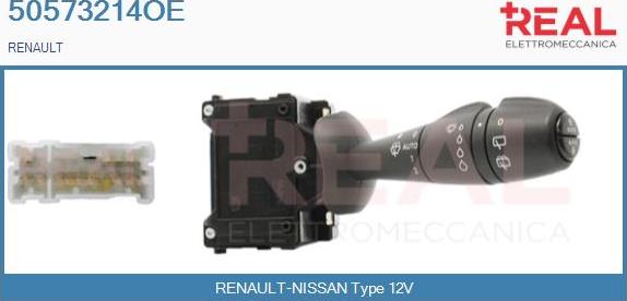REAL 50573214OE - Commutateur de colonne de direction droxauto.com