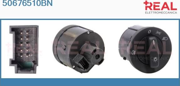 REAL 50676510BN - Interrupteur, lumière principale droxauto.com