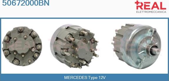 REAL 50672000BN - Interrupteur, lumière principale droxauto.com