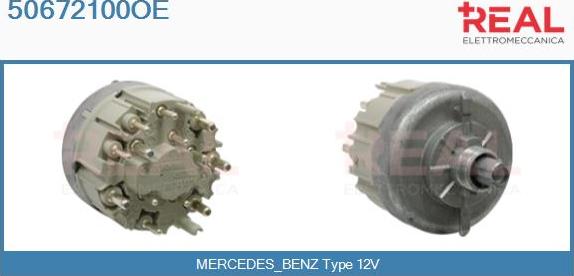 REAL 50672100OE - Interrupteur, lumière principale droxauto.com