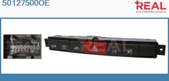 REAL 50127500OE - Interrupteur de signal de détresse droxauto.com