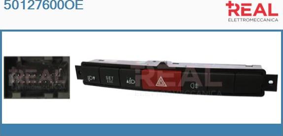 REAL 50127600OE - Interrupteur de signal de détresse droxauto.com