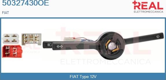 REAL 50327430OE - Commutateur de colonne de direction droxauto.com