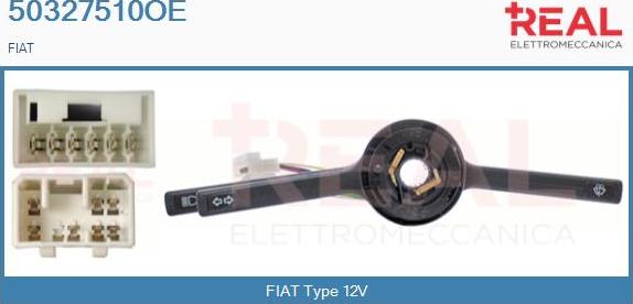 REAL 50327510OE - Commutateur de colonne de direction droxauto.com